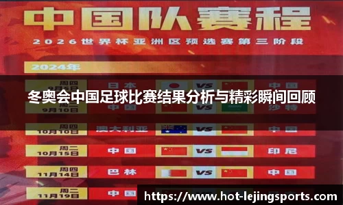 冬奥会中国足球比赛结果分析与精彩瞬间回顾